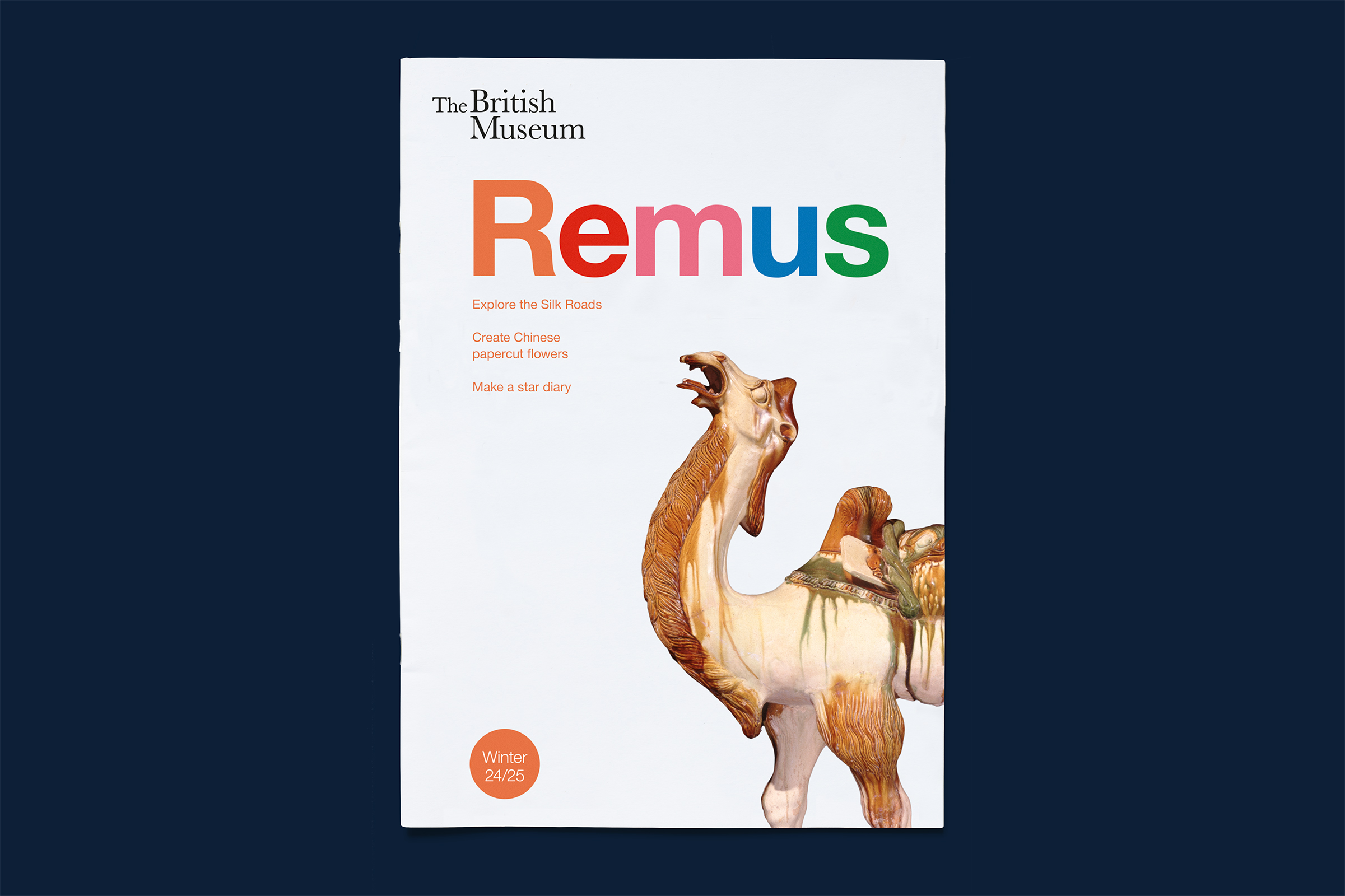 Top-down photo of the cover of issue 79